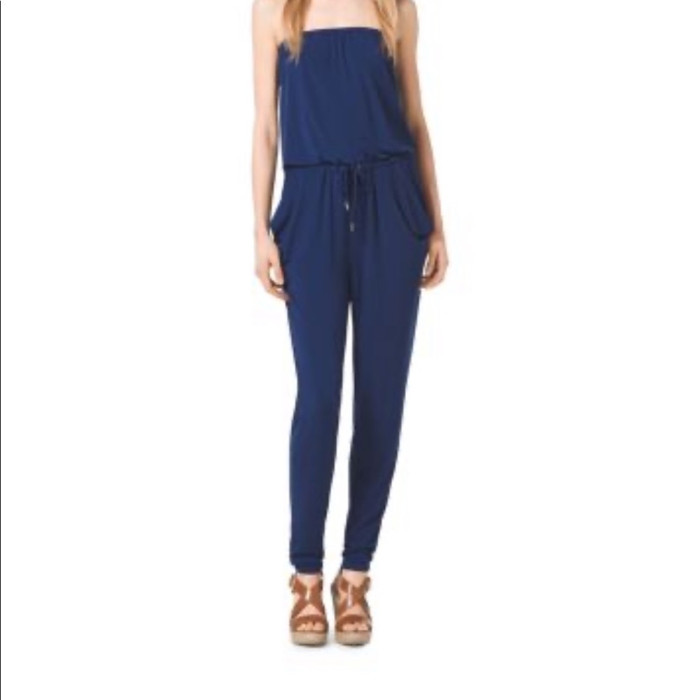 Strapless jumpsuit